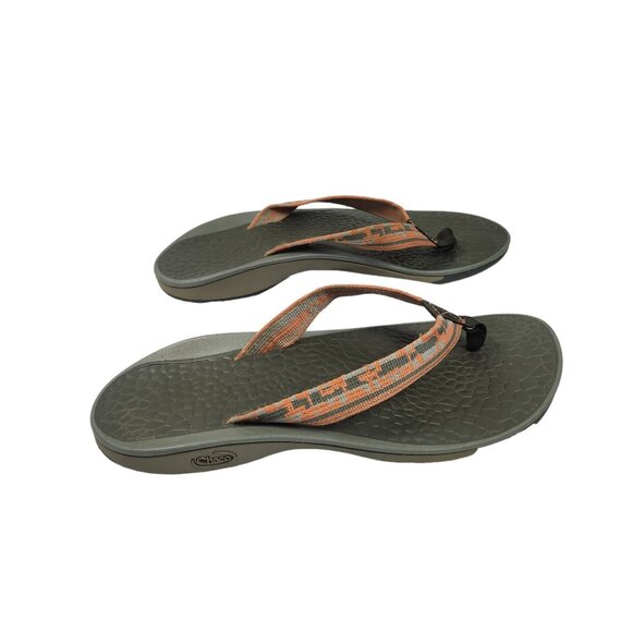Chaco Ecofit Women Size 9 Flip Flops Comfortable Durable Sandals Textured Sole - Picture 11 of 11